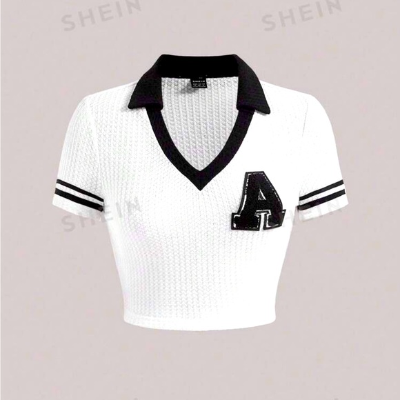 Graphic Crop Top - Picture 1 of 1